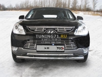 Защита передняя нижняя 60,3/42,4мм Hyundai ix55